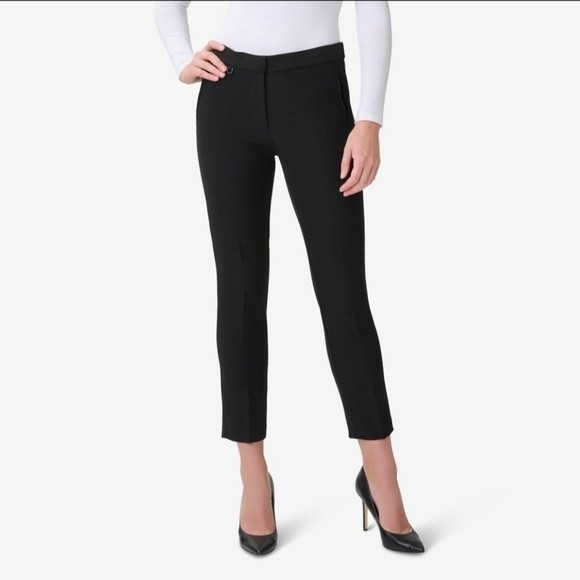 Adrianna Papell Women's Kate Fit Bi Stretch Dress Cropped Pant Size 8 - Picture 1 of 12